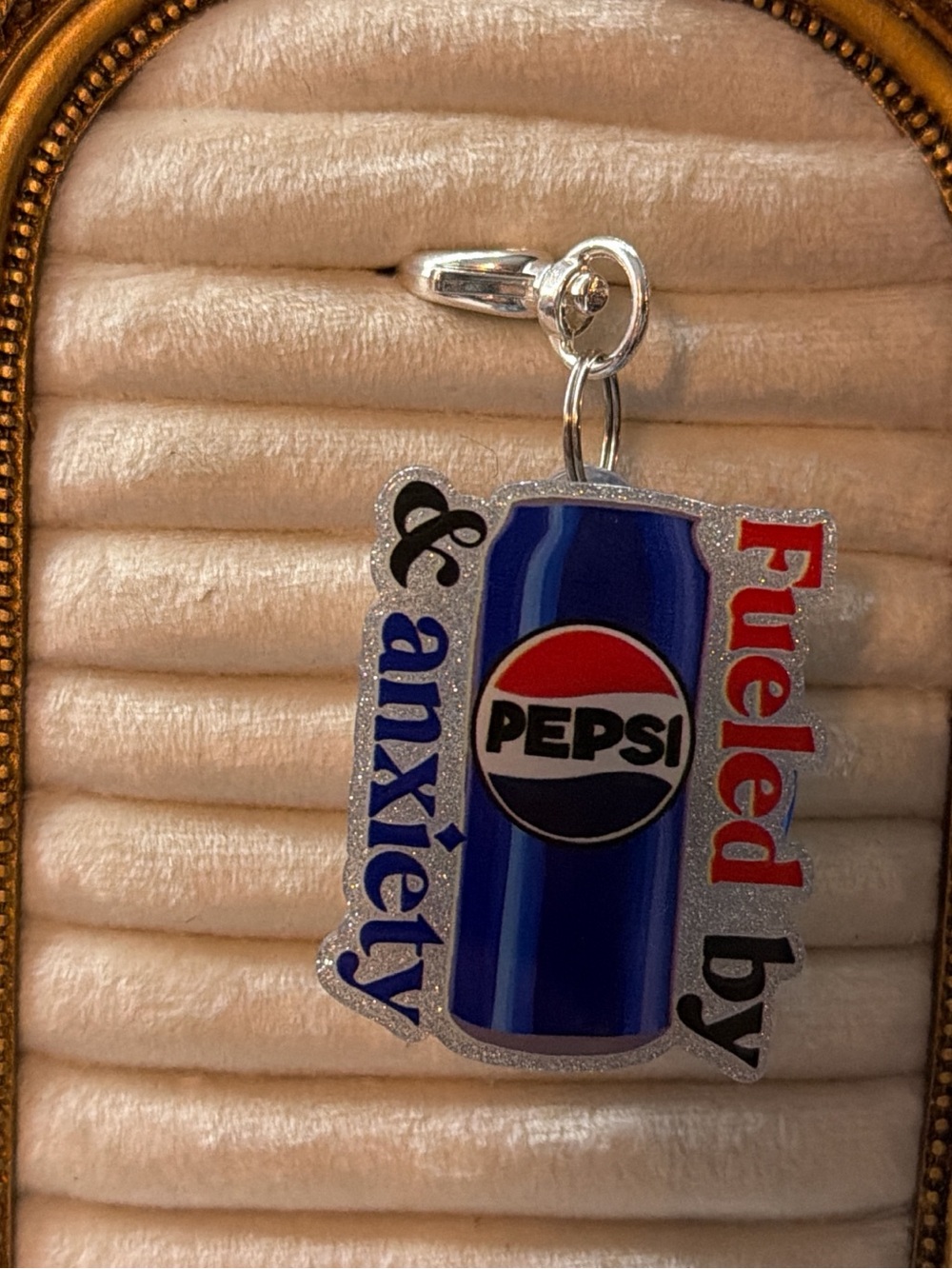 AirTag Holder Pepsi Can Charm